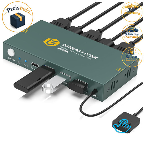 Kvm switch monitor 4k - kvm, pc