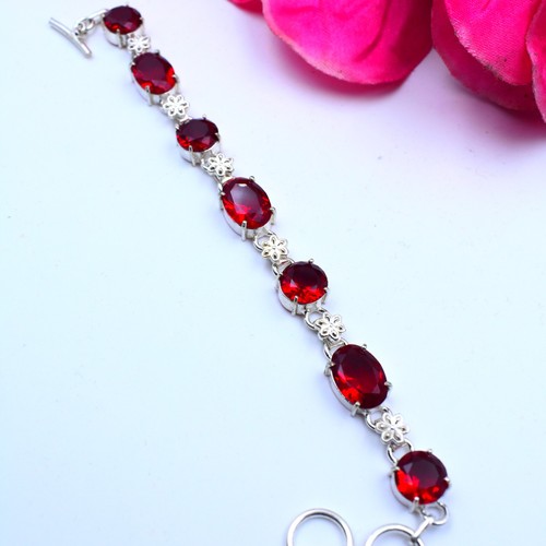 Handgefertigtes rotes granat - handgefertigtes,