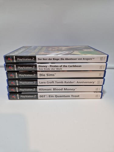 Ps2 games konvolut 6 - -,