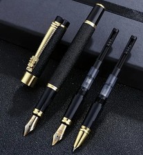 Kalligraphie Füller Füllfederhalter Komplett Set schwarz inklusive Geschenkbox