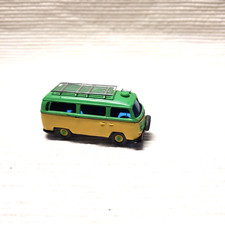 Wiking Modellauto 1:87 / H0 ,VW Bus, Bulli, Hippie, Grün gelb 