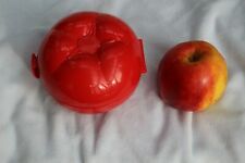 TUPPER® Big Apple Apfel Sandwichbox Brotdose Snackbox Box, groß, ROT * RAR