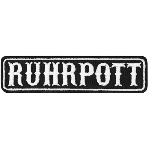 Aufnäher ruhrpott biker - ruhrpott,