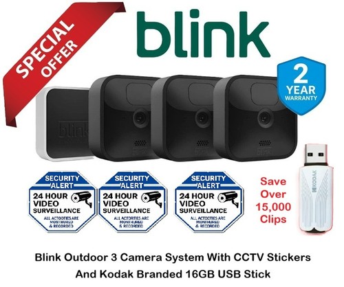 Blink home security outdoor - security, hd
