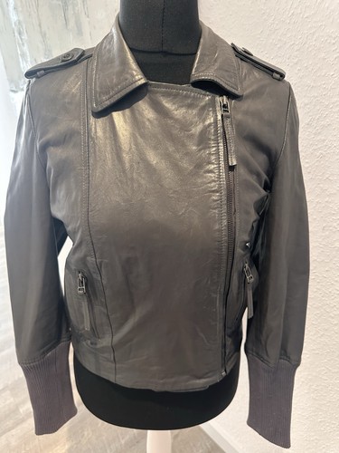 Lederjacke bikerjacke - lederjacke,