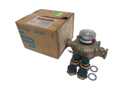 New badger pft1e meter 2 - pft1e, 1-1/2"