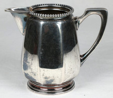 Jugendstil 800 Silber Milchkännchen Lutz & Weiß Pforzheim art nouveau silver jug