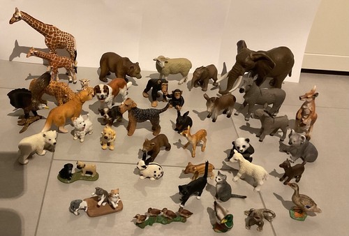 39x schleich tiere zoo - tiere, hund