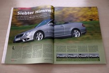 Auto Motor Sport AMS 09/2003 Mercedes CLK 320 Cabrio W209 Avantgarde mit 218PS i