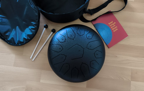 Steel tongue drum aus - aus, stahl