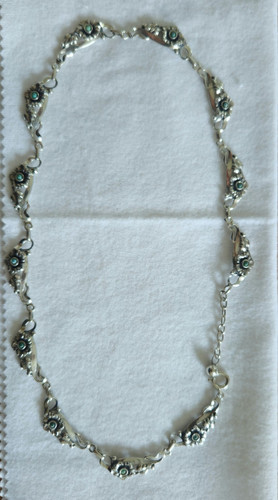 Silber halskette 835 - silber,