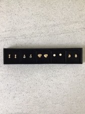 Vergoldete ohrstecker - vergoldete,