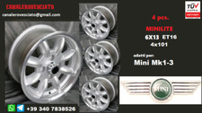 Alufelgen Minilite 6j 13 Zoll
