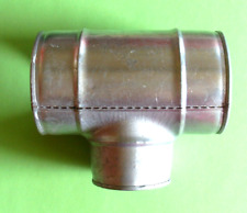 Muffe Rohr-Verbinder STAHL verzinkt Lüftung Verbindungsstück  T-Stück 100x80x100