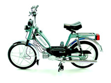 Mofa Modell Maßstab 1:10 Hercules Prima 5S jadegrün metallic von 50cc Legends Mo