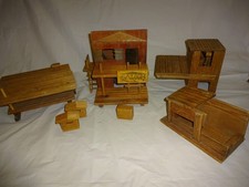 DDR Holz Fort Western Vintage