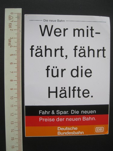 Deutsche bundesbahn wer - db,