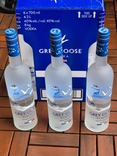 3 x GREY GOOSE Superpremium-Vodka aus Frankreich, 40% Vol., 0,7/700 ml