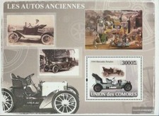 Komoren Block 433 (kompl. Ausg.) postfrisch 2008 Erste Autos