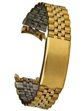 Osco Edelstahluhrarmband gold