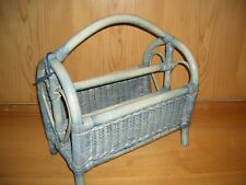 Zeitungskorb Bambus Rattan gebeizt  Handarbeit ca.47Lx30Bx25Korbh.x50cm GSH  Neu