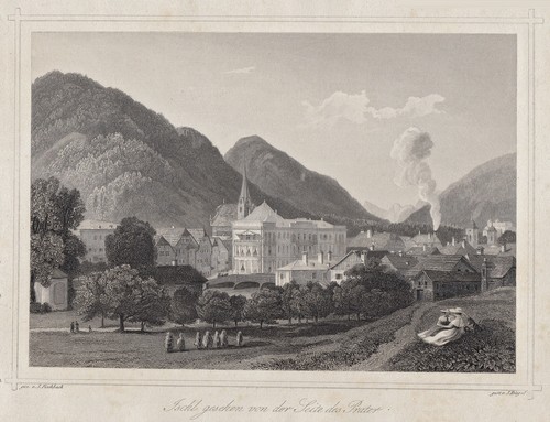 Bad ischl gesamtansicht - bad,
