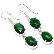 Handgefertigter Chromdiopsid