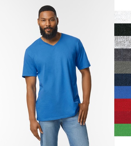 5er pack gildan herren - 5er, v-neck