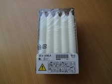 20x neue Kerzen IKEA JUBLA unparfümierte