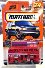 Matchbox London Bus in Red