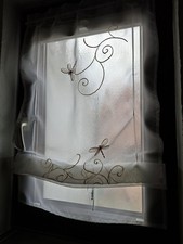 Gardine 60 cm breit für Stange