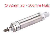 Pneumatikzylinder  Doppeltwirkend Bohrung 32mm Hub 25 - 500mm   Endschalter