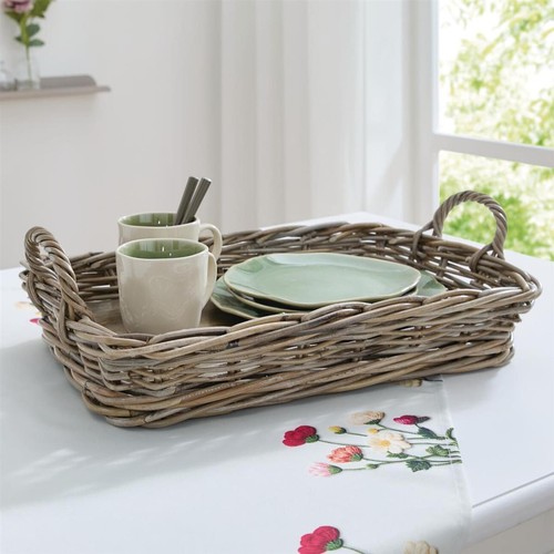 Rattan tablett groß koboo - rattan, "koboo