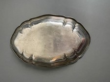 Tablett Platte  835  Silber