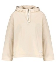 Hugo Boss Designer Hoodie Pullover beige creme  L 40 42 NP190€ Damen oversizeNEU