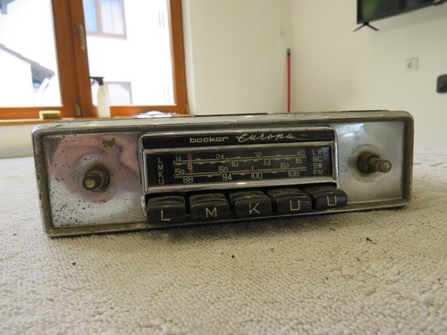 Radio becker europa autoradio - becker,