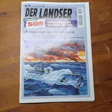 Der Landser Nr. 129, SOS, Atlantik in Flammen, gebrauchtes Heft