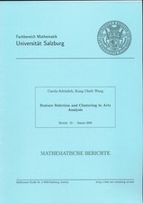 The Use of Fractal Dimension in Arts Analysis Feature Selection and Clustering i