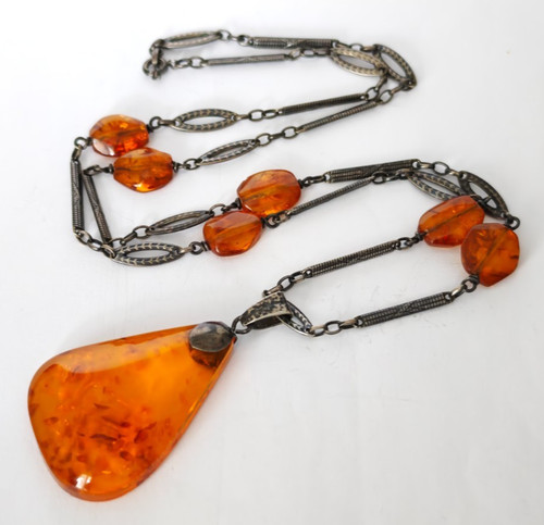 Collier handarbeit aus 875 - handarbeit,