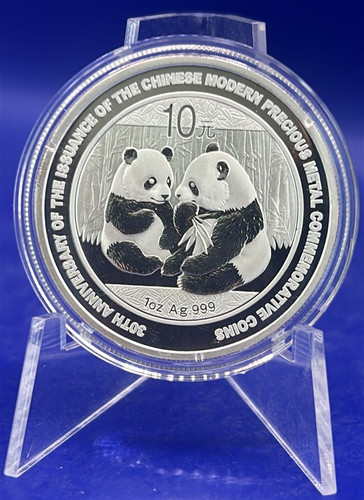 Silber 10 yuan - oz.,