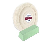 2-tlg. Alu-Polierset Ø125mm