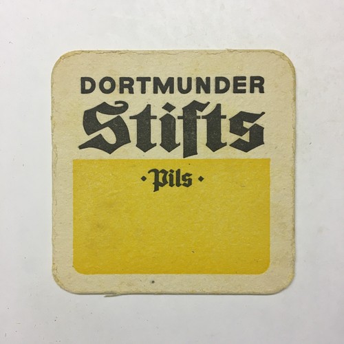 Bierdeckel dortmunder stifts - bierdeckel, "dortmunder