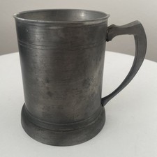 Vintage bierkrug aus - zinn,,