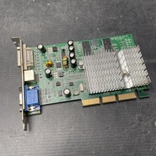 GeForce FX5500 256MB DDR AGP - DVI, VGA, S-Video Retro Grafikkarte(K31-48)