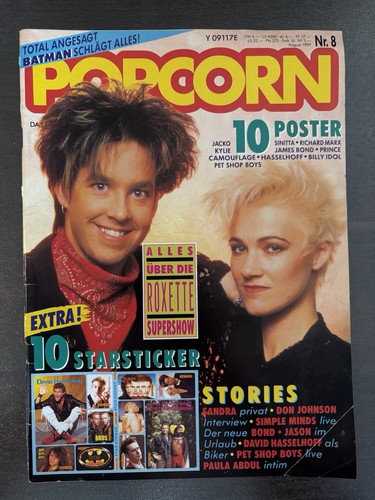 Popcorn 1989 komplett - komplett,
