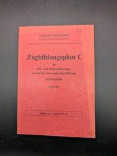 Buch  Zugbildungsplan C -