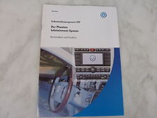 SSP 274 VW Der Phaeton Infotaiment-System, Handbuch, Selbststudienprogramm  