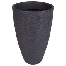 Rillentopf anthrazit