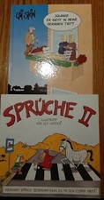 2x Humor :"SPRÜCHE II" -