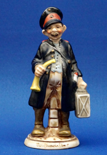Porzellanfigur polizist - porzellanfigur,